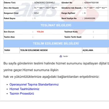 FLO Ayakkabı FLO Ürünü Göndermediği Gibi, Bilgi De Vermiyor.