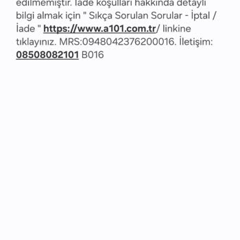 A101 Aldığım Sony WH-CH520 Kulaklık İade Sorunu.