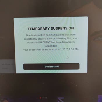 Riot Games Haksız Sebepten Riot Hesabım 1 Yıl Ban Yedi