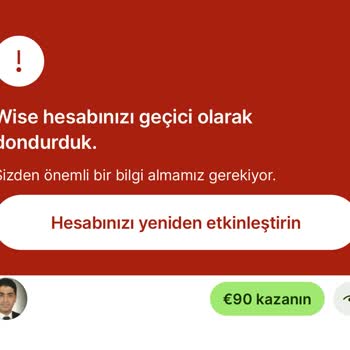 Transferwise Güncelleme Sonrası Hesap Askıya Alındı