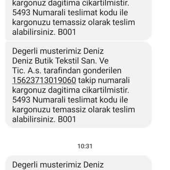 Sürat Kargo Kargomu Dağıtıma Çıkarttığı Halde Getirmedi.
