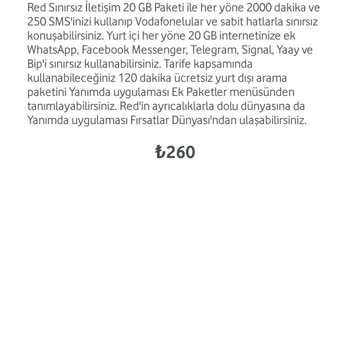 Vodafone Kendi Kafasına Göre Taahhütlü Tarifeme Zam Yaptı