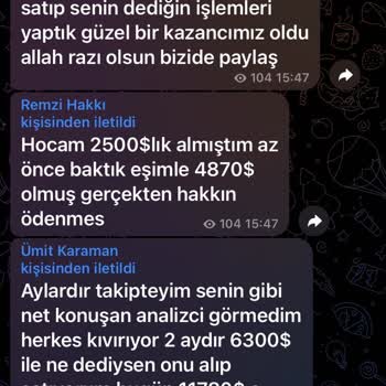 Telegram Kripto Kâr Hırsına Düşen Mağdurların Sesi