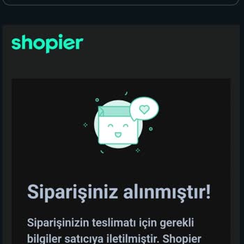 Shopier Üzerinden Üyelik Olmadan Yapılan Sipariş İptal Ve Ücret Talebi