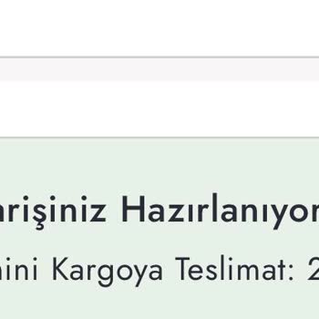 Boyner Siparişim Gecikti Kargoya Verilmiyor
