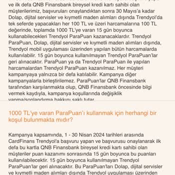 Trendyol Ve CardFinans Yanıltıcı Kampanya Beyanında Bulunuyor