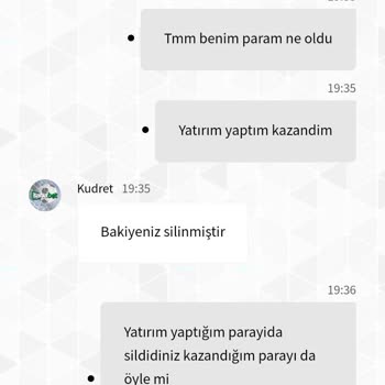 Sahabet Beni Kazandığım Paramı Ve Yatırım Yaptığım Paramı Sildi