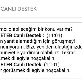 Ceb Te TEB Tahammülsüzlüğü