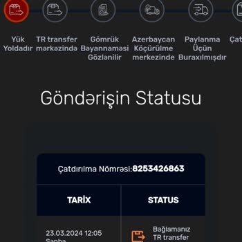 Trendyol Azerbaycan Kargo Ulaşmaması