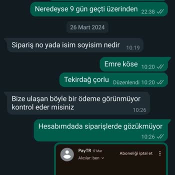 Türksit Büro Mobilya Türksit Büro Tarafından Mağduriyete Uğradım