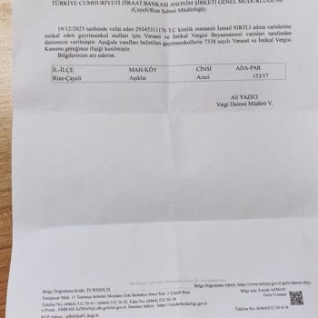 Ziraat Banka Personellerinden Şikayetçiyim