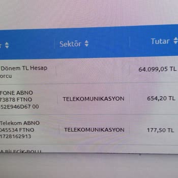 Vodafone Telefon Faturası Yurt Dışı Kullanım