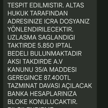 0212 934 19 71 Haksız İcra İddiasıyla Karşı Karşıya Kaldım!