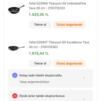 Hepsiburada Eksik Ürünü Temin Edilmedi Günlerce Bekletip İptal Edildi.