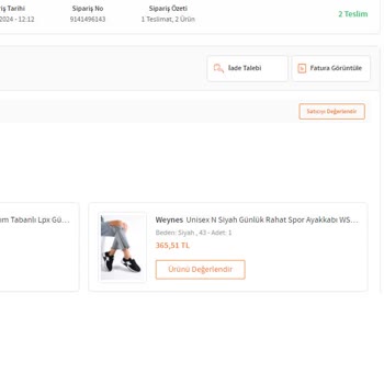 Trendyol Aras Kargo'dan Ürünlerin Eksik Gelmesi