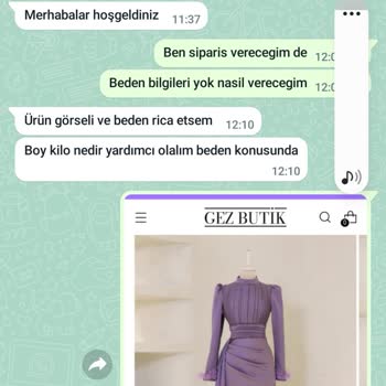 ButikGez Instagram Üzerinden Abiye Sipariş Hayal Kırıklığı