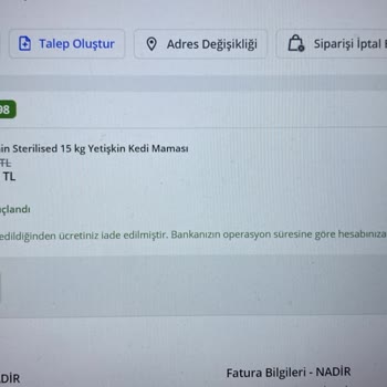Pazarama Stoktaki Ürünü Stok Bitti Diye İptal Ediyor