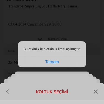 Passolig Limit Aşılmıştır Uyarısı