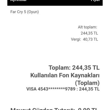 PlayStation İzinsiz Kartımdan Oyun Çekmiş Para İadesi Yapmıyorlar