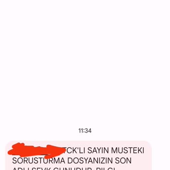 Av. Cansel (SMS) Adına Mesaj Geliyor!