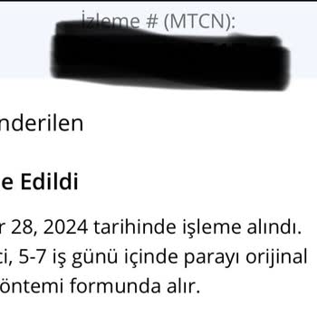 Western Union İle Para Alamıyorum, İade Ediliyor