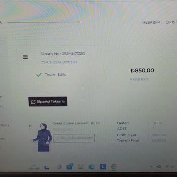 Tuba Mutioğlu Ürünüm Teslim Edilmedi Ve Bilgi Verilmiyor