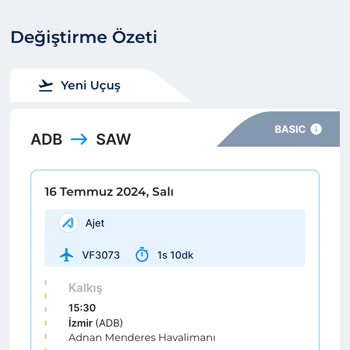 Ajet Kampanyalı Biletlerdeki Uçuş İptali