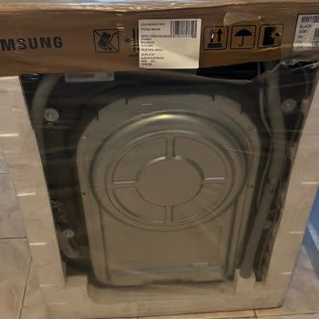 Samsung Çamaşır Makinesi Paketleme Hatası!
