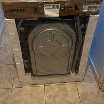 Samsung Çamaşır Makinesi Paketleme Hatası!