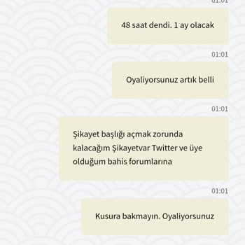 Ofansifbet İsimli Site Hesabımı Kilitledi 1 Aydır Kazancımı Göndermedi