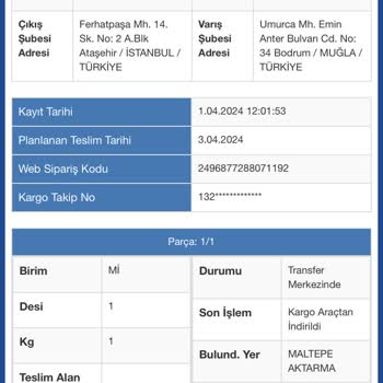 Sürat Kargo Firmasının İşini Yapma Kabiliyeti Yok!