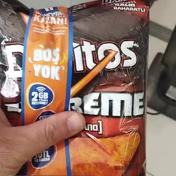 Doritos Extreme Boş Ambalaj