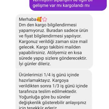 Pearl & Rose Jewelry Pearl &Rose Jewelry Sipariş Verdiğim Ürünü Göndermemesi