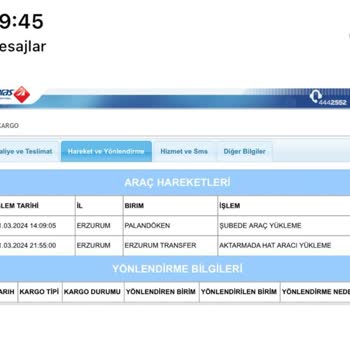 Aras Kargo Kayıp Kargonun Halen Bulunamaması