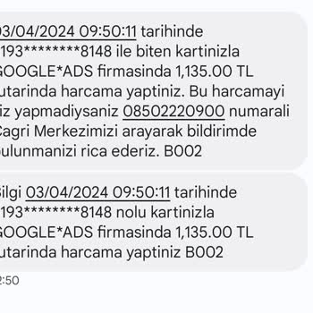 Google Ads Habersiz Para Çekimi