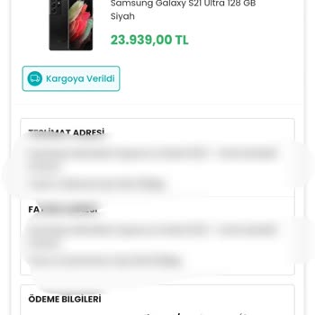 EasyCep Kargonun Uzaması Hk.