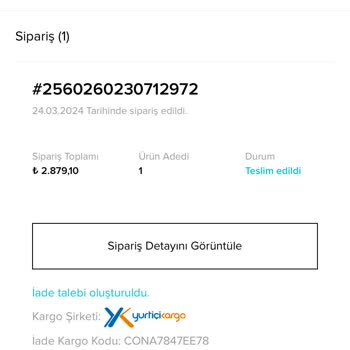 Yurtiçi Kargo Kargomu Kaybetti Ve Kargom Hakkında Bilgi Verilmiyor