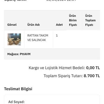 PttAVM Ahsap. Gold. Mobilya Pptavm