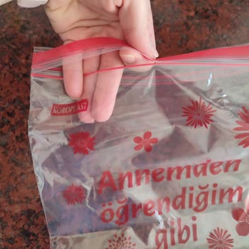 Koroplast Kilitli Buzdolabı Poşeti