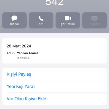 Vodafone Tarife Değişikliği (olmayan Değişiklik)