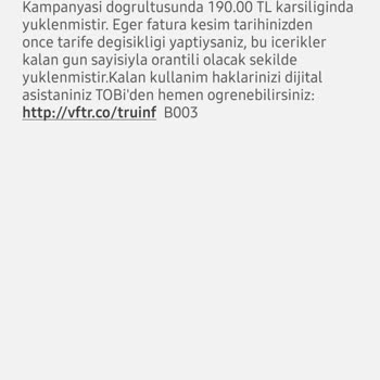 Vodafone Ödediğim Kalan Haklarımı Parayla Tekrar Geri Yükleme Saçmalığı