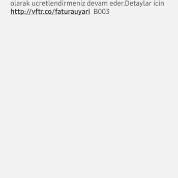 Vodafone Ödediğim Kalan Haklarımı Parayla Tekrar Geri Yükleme Saçmalığı
