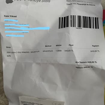 Www.appleturkiye.com 'dan Bir Sipariş Verirken 2000 Kere Düşün