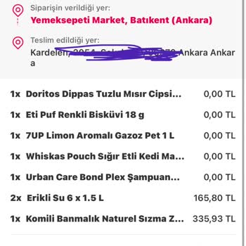 Yemek Sepeti Market Kampanya Koşullarına Uymuyor