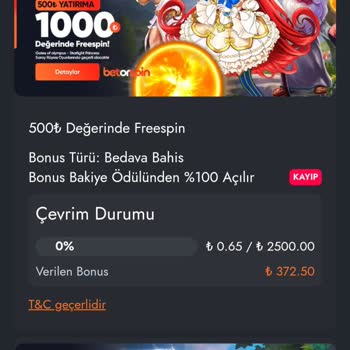 Betorspin Hayal Kırıklığı Yaratan Bonus Deneyimi