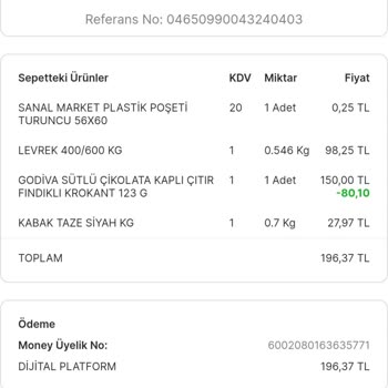 Migros Eksik Ürün Ve Özensiz Paketleme