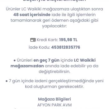 Büyük LCW Mübarek Günde Reva Değil... Bu Yaptığın