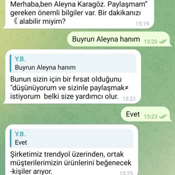 Telegram Çevrimiçi Alışveriş Platformlarında Yaşanan Mağduriyet