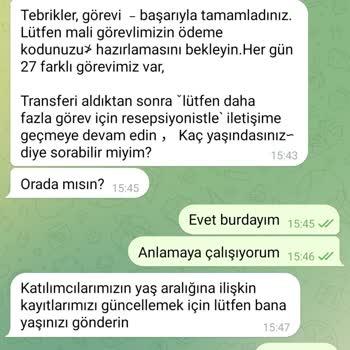 Telegram Çevrimiçi Alışveriş Platformlarında Yaşanan Mağduriyet