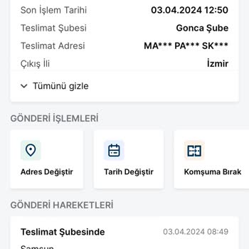Trendyol Express Teslimat Şubesi Yokmuş